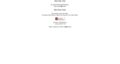 Desktop Screenshot of ministarhotel.com