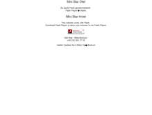 Tablet Screenshot of ministarhotel.com